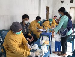 Dekatkan Layanan Medis, Mahasiswa KKN UNP Hadirkan Cek Kesehatan Gratis di Desa Cicadas