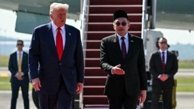 Trump Tiba di Malaysia