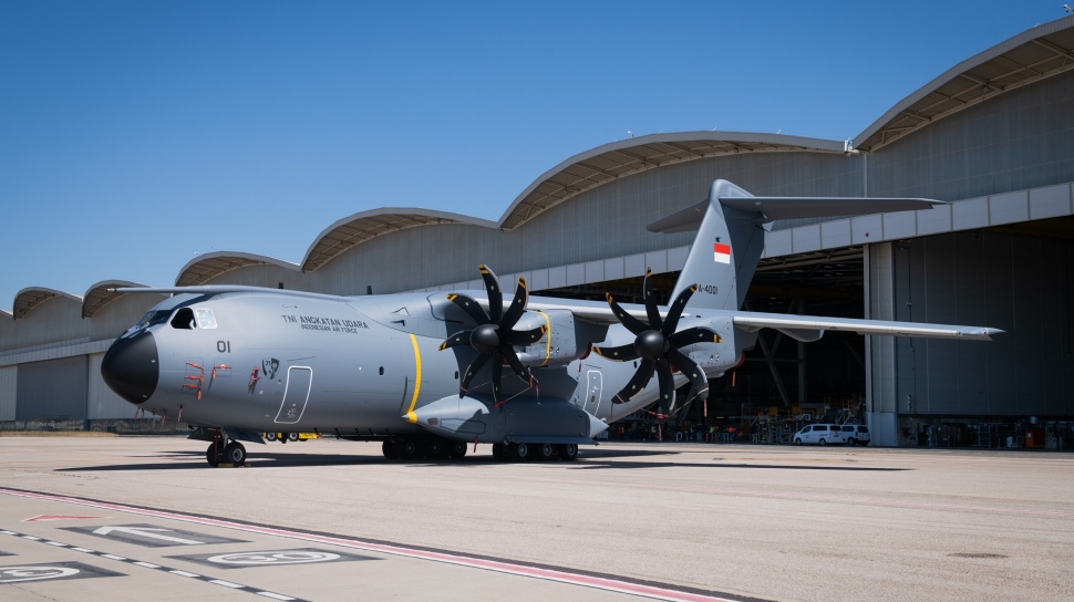 Water Salute Sambut Kedatangan